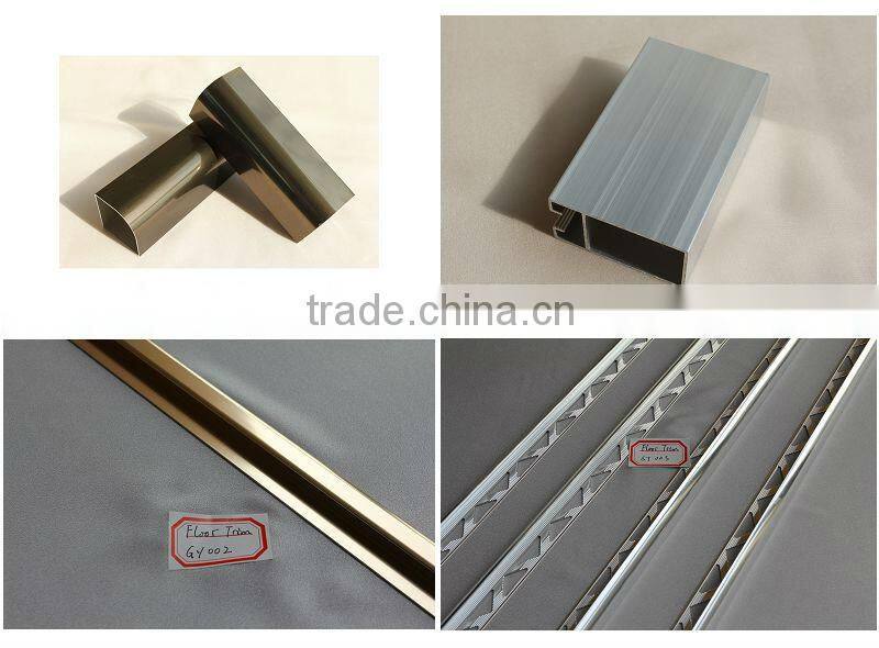 Office workstation aluminum profile