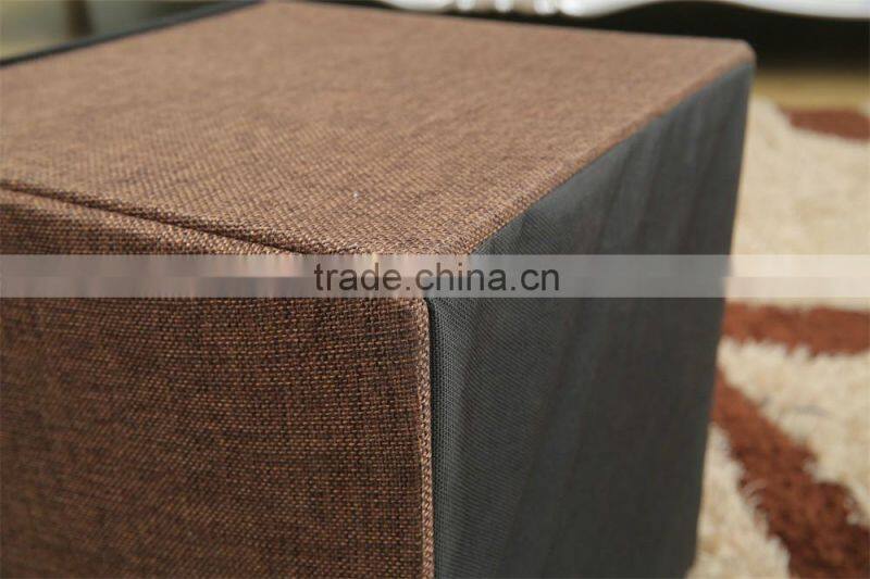 Durable Storage Laundry Ottoman