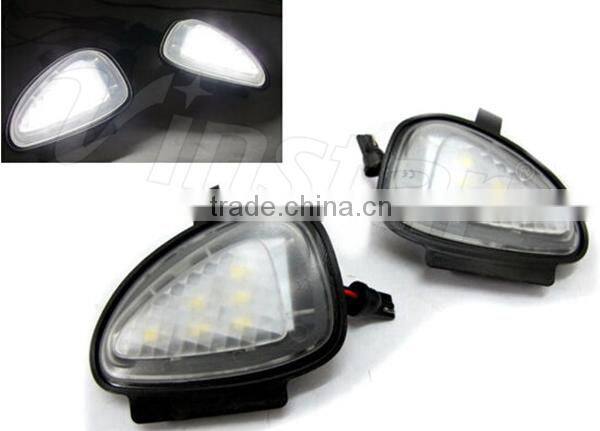 automobile led car logo light led under mirrors light for VW GOLF6 Passat