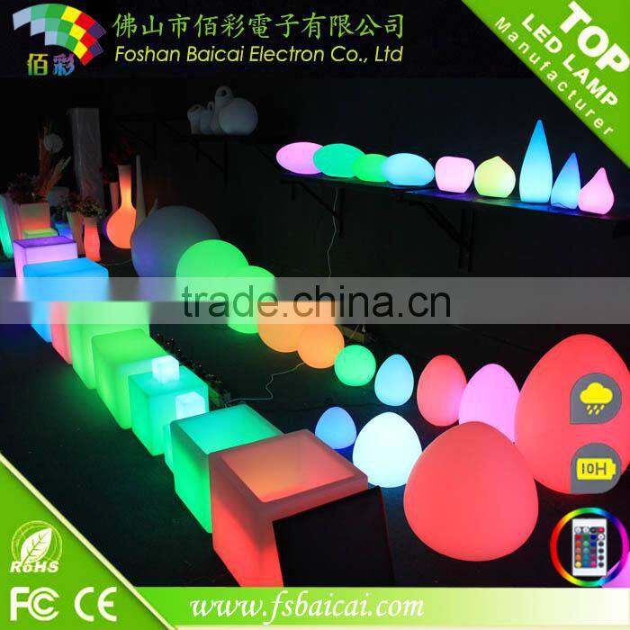 RGB color changing Light Decoration / Led Decoration Light For Wedding