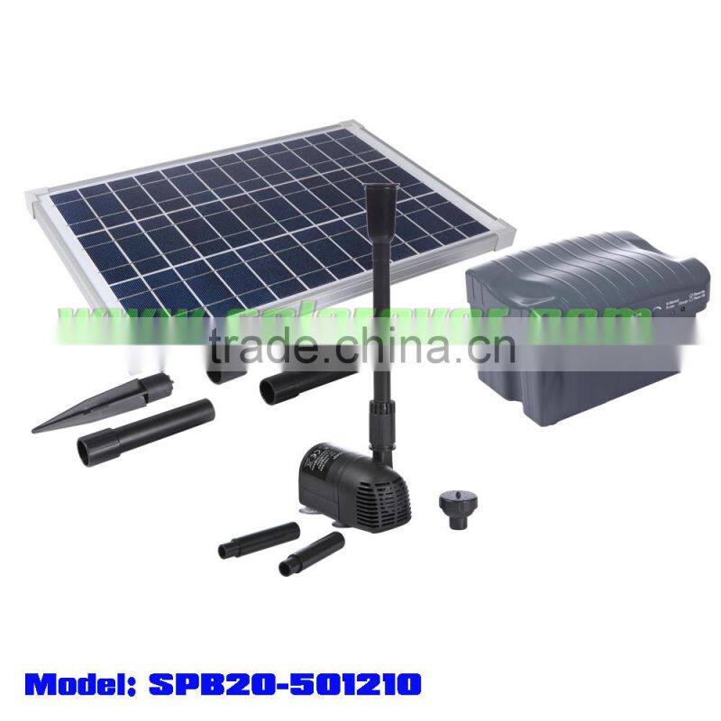 Solar Water Pump System for Pond (SPB20-501210)