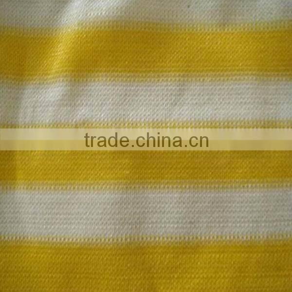 Yellow And White High Quantily PE Woven Shade Net