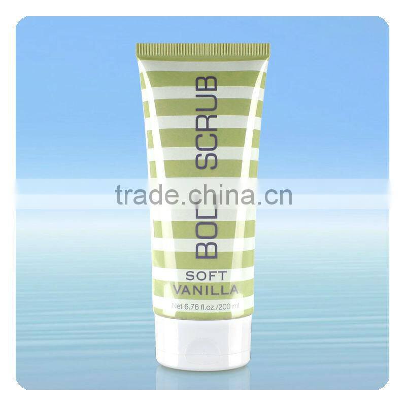 offset printing body scrub cream container