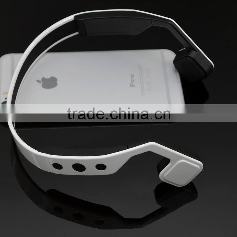 New products 2016 wireless bluetooth bone conduction headphone