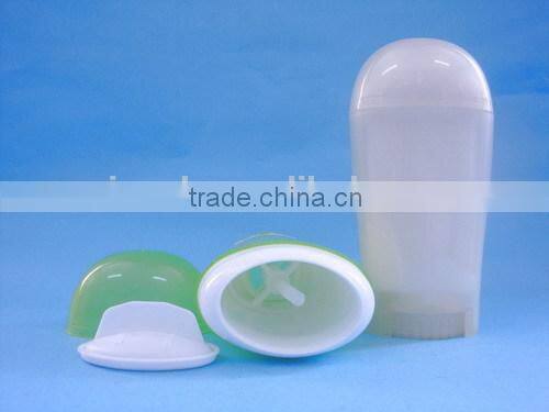 plastic deodorant container, 70g PP deodorant stick, twist up deodorant stick container