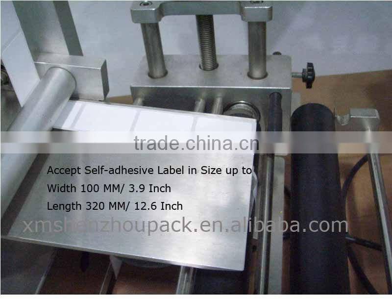 Semiautomatic Labeling Machine for Pressure Sensitive Adhesive Sticker