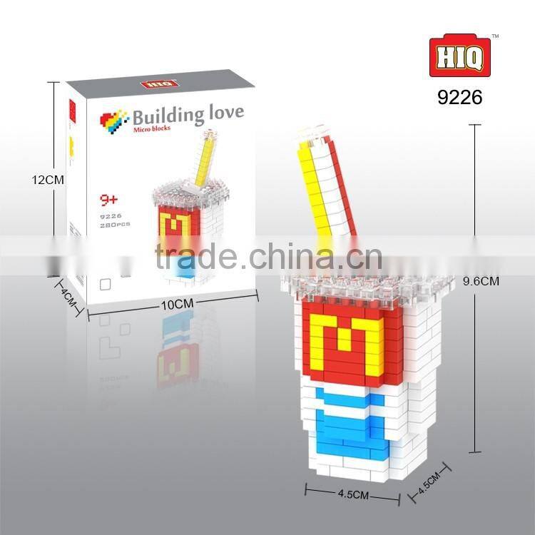 Educational toys for kids plastic building block for 2016