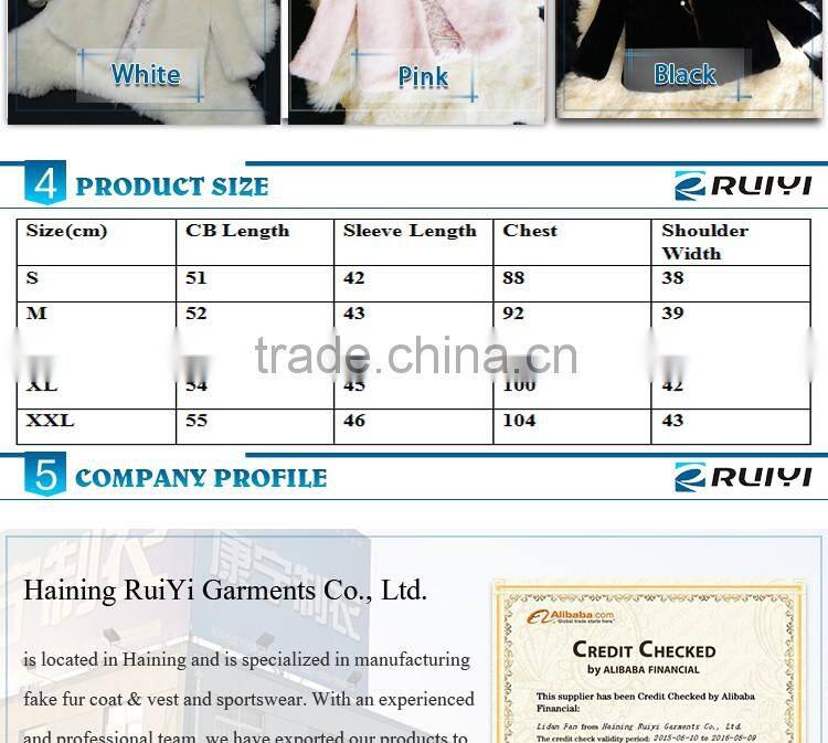 Korean version luxury imitation fur slim winter coat for lady