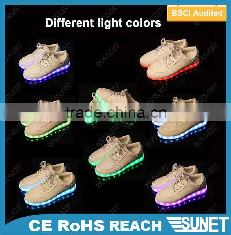 Electrical wholesale shoes flashing light adult