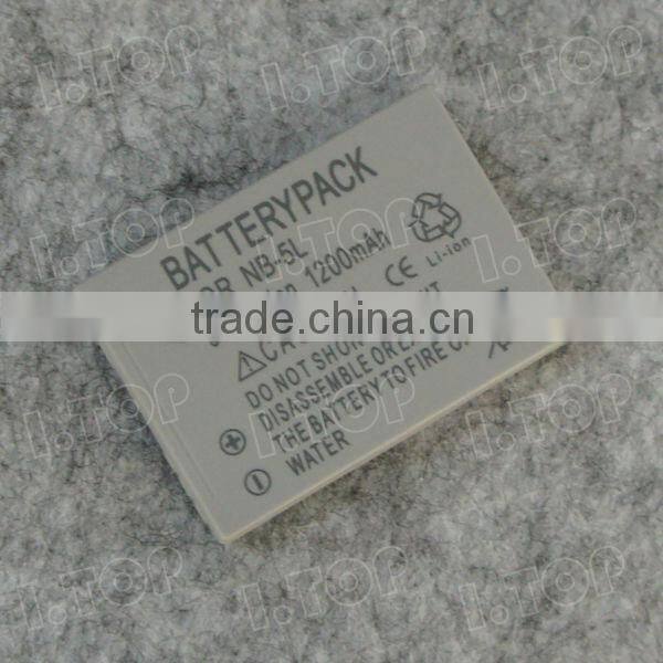 1200mAh NB-5L Battery For Canon SD900/950IS Camera Battery
