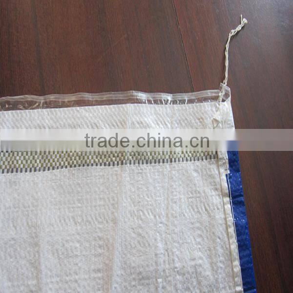 yellow line big cement pp bags