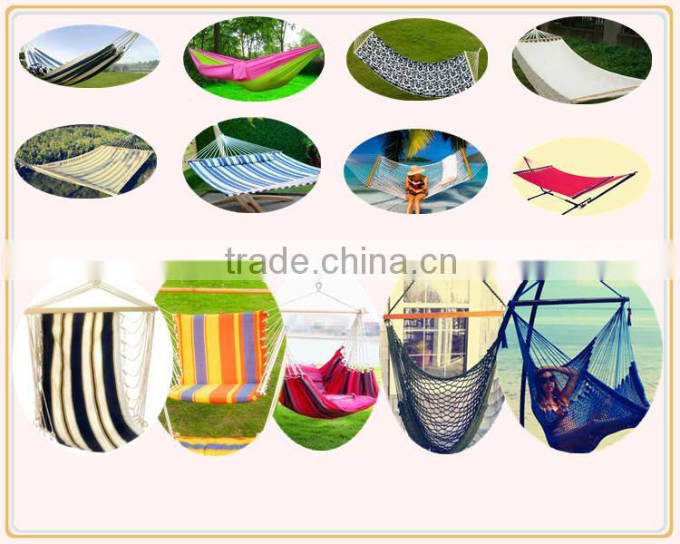 Outdoor Leisure Tan Rope Round Hammock