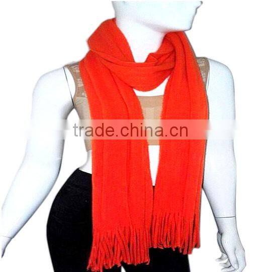 Best selling novel design popular design special cashmere acrylic scarf with good price