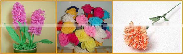 Colored Crepe Paper for Party or Artificial Flowers Wrapping