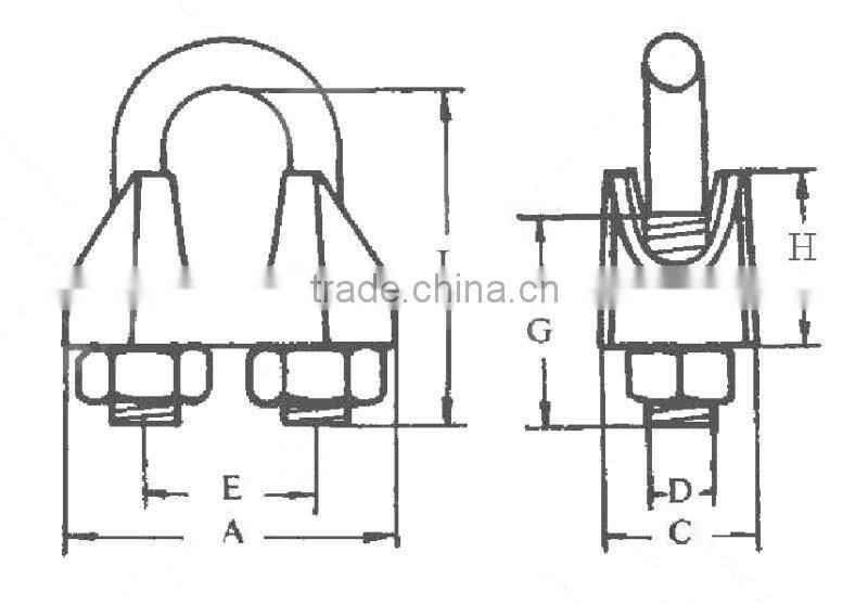 wire rope clip