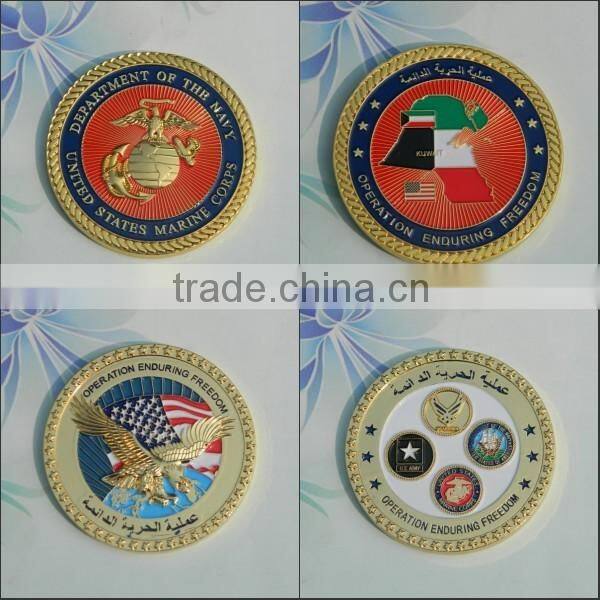 Free sample custom company logo old coins