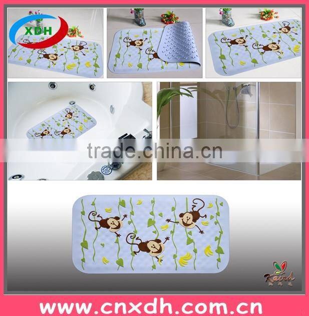 Factory directly supply colorful PVC bath mat