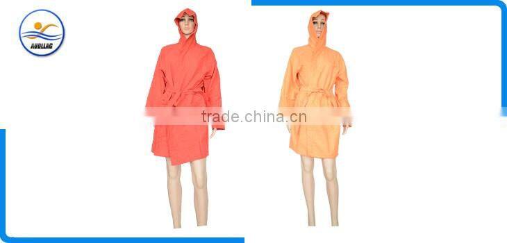 Fashion soft comfortable fancy red bathrobes