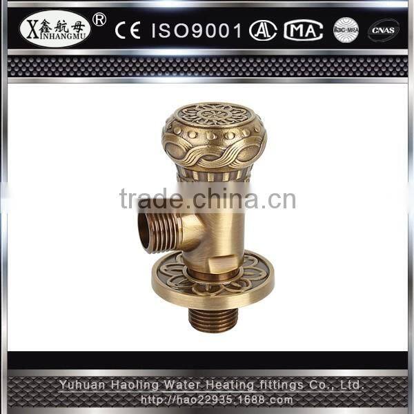 Bath Water Valve Brass Angle Gate Valve Toilet Angle Valve