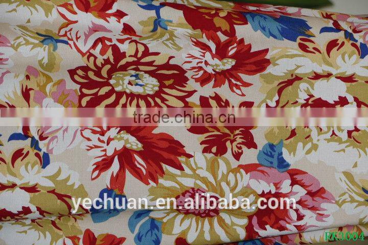Bright color printing hawaiian style rayon fabric alibaba china supplier