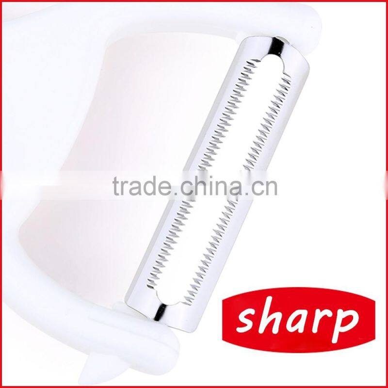 Multi purpose silicone fruit apple peeler