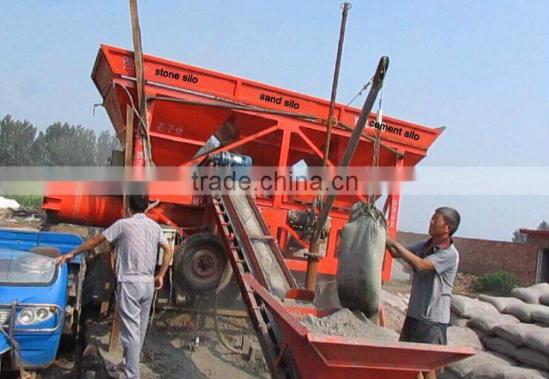 2016 New Type Advanced Ready Mixed Concrete Batching Plant