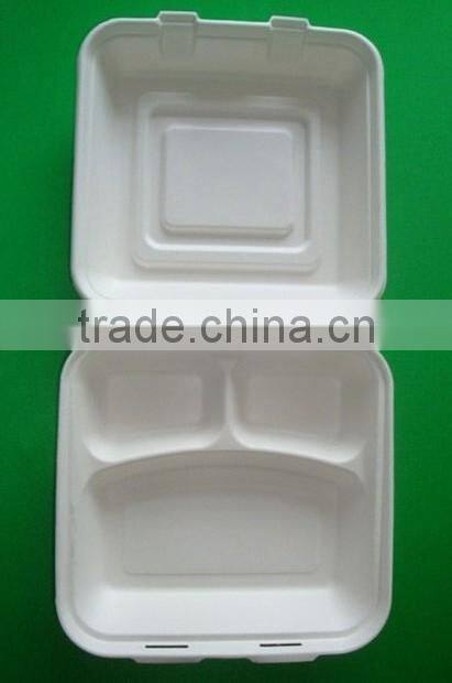 ECO-friendly Bagasse To Go Food Containers