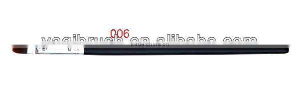 makeup lip brushes,cosmetic lip brush,lip gloss brushes,wood handle