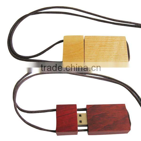 Lanyard wood usb drive 32GB