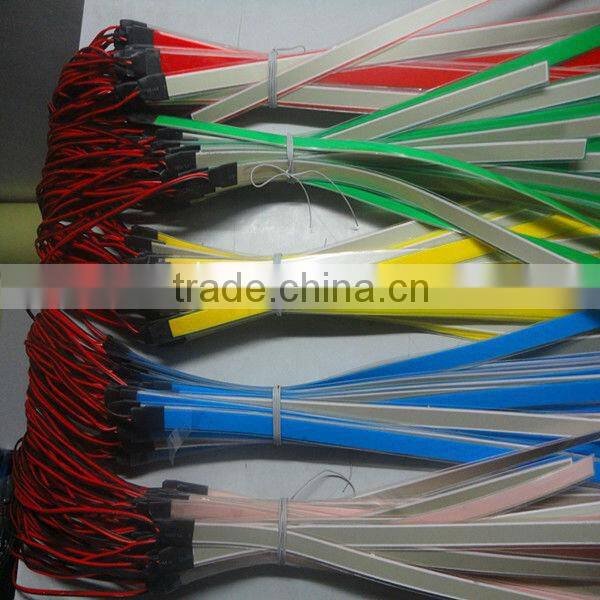 El(electroluminescent) strip for decoration