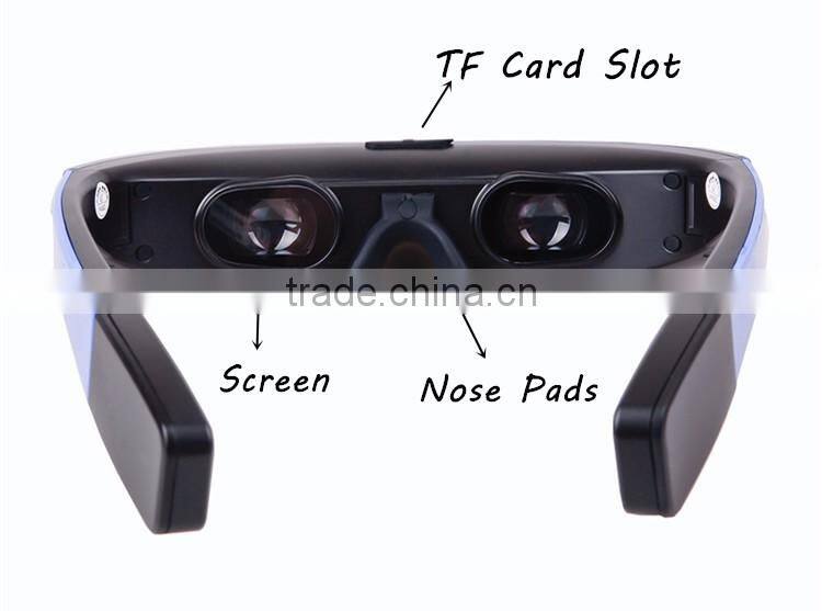 Cheap Home Theater Project Android 1080P VR Full HD Digital 3D Video Glasses with 16GB Memory