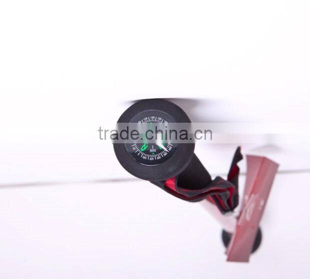 Adjustable Trekking Poles With Camera Monopod And Compass
