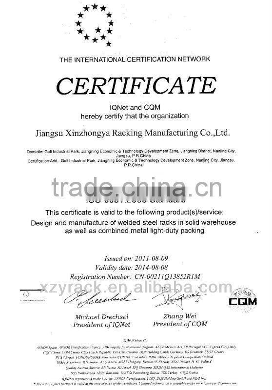 Steel platform warehouse system