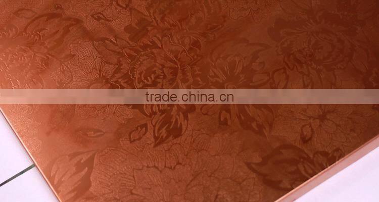 Alibaba Seller 201 Embossed Stainless Steel Sheet for Elevator Wall Decor