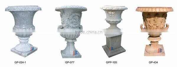 Stone Patio Furniture Flower pot