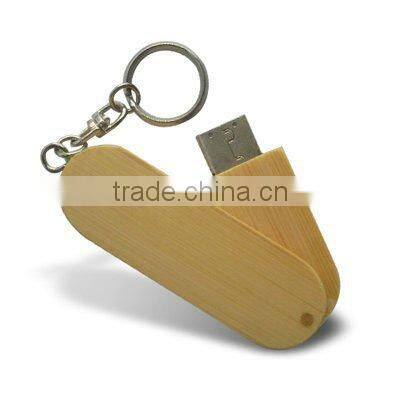 Wooden Cross Necklace USB Flash Drive