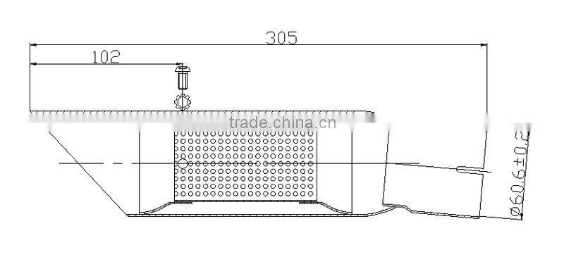 Wholesale Stainless Steel Motorcycle Exhaust Mufflers For Suzuki GSX-R1000