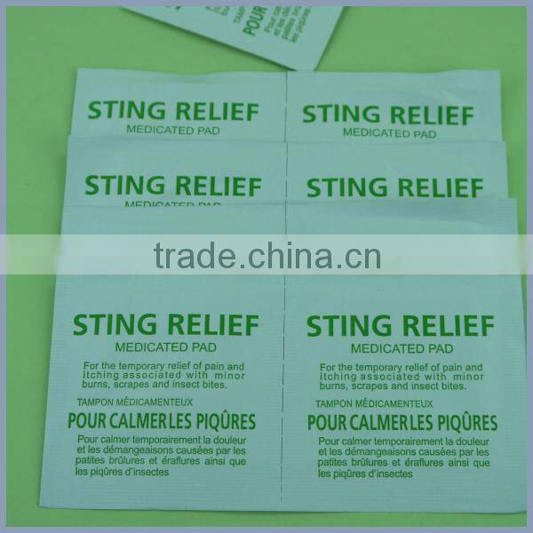 Sting Relief Medicated Pad