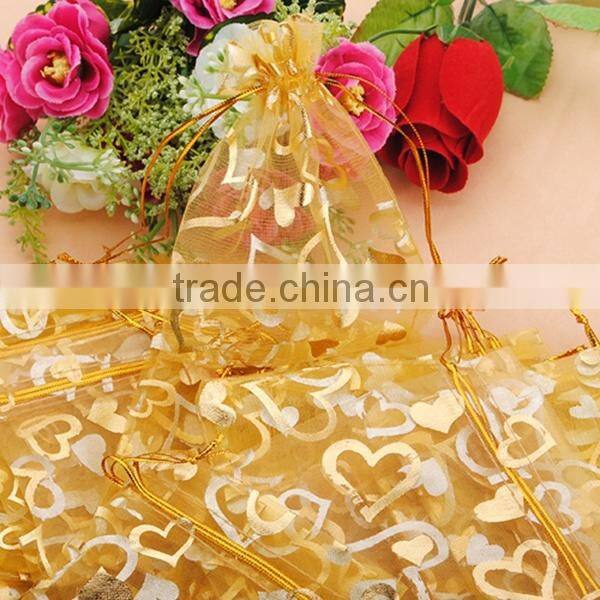 In Stock Mixed Color Wedding Favour Wholesale Gift Organza Bags Pouch