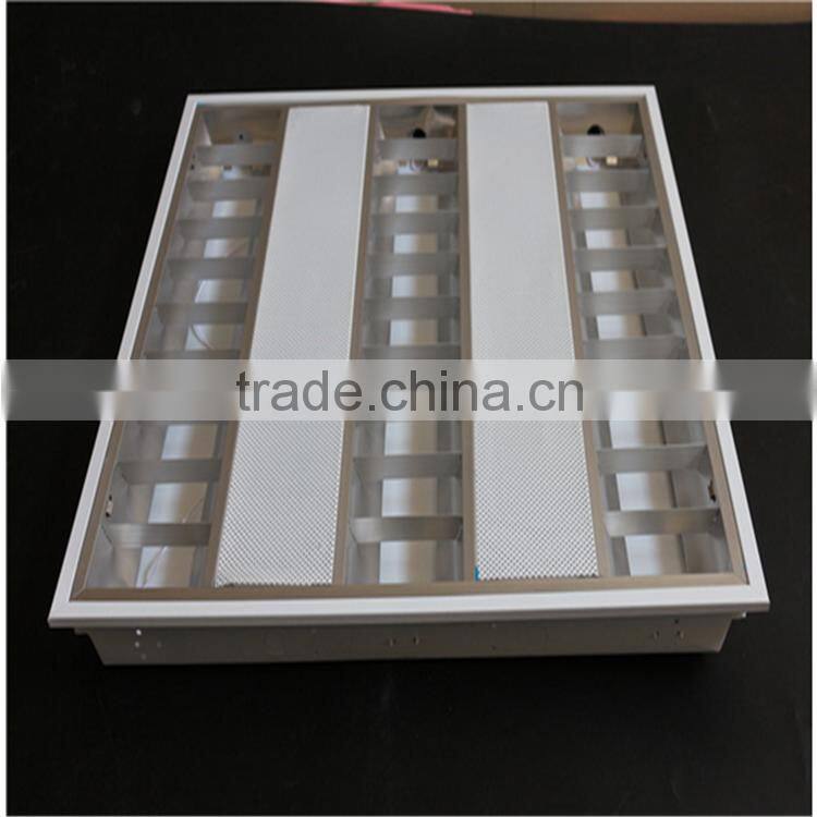 4X28W T5 T8 Louver Type Fluorescent Fixtures