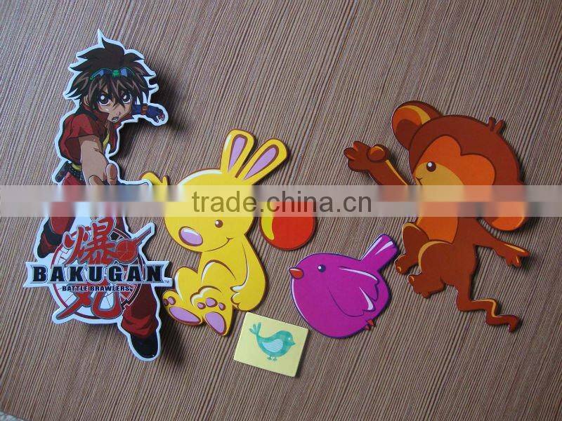 Red apple shape fridge magnetic sticker