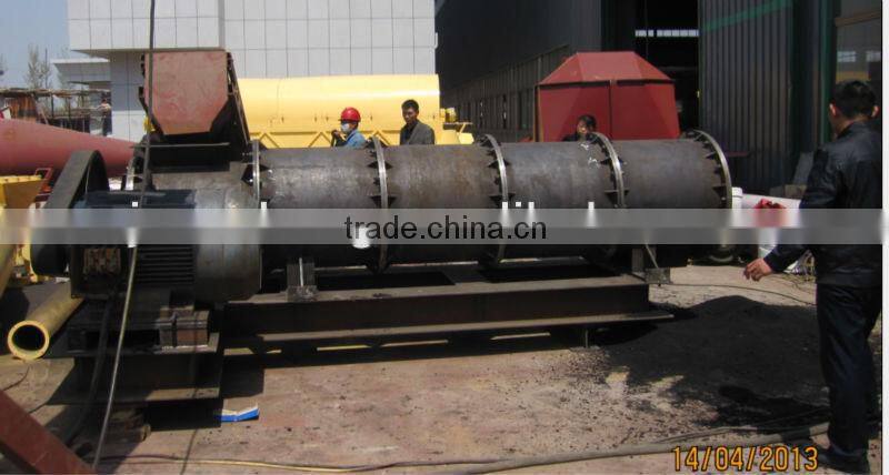 1 ton/hour horizontal type poultry litter fertilizer pellet machine