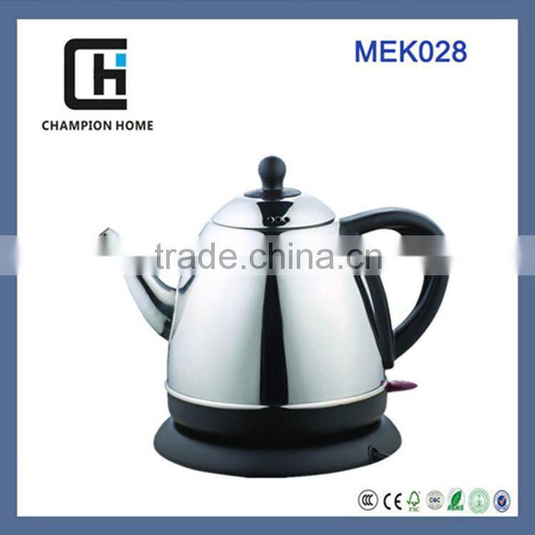 Chinese suppliers mini cordless 360 degree rotation base electrical fast kettle