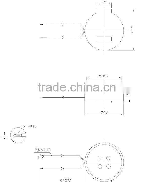 Low profit microphone transmitter