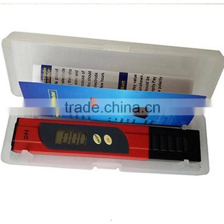 2016 New Protable LCD Digital PH Meter Pen of Tester with automatic calibration
