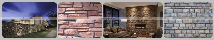 Prefab villa stone wall decking panel