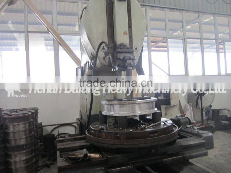 Crane Trolley Rail Wheels; Electric Forging Crane Wheel on Rail, Driving Trolley Wheels