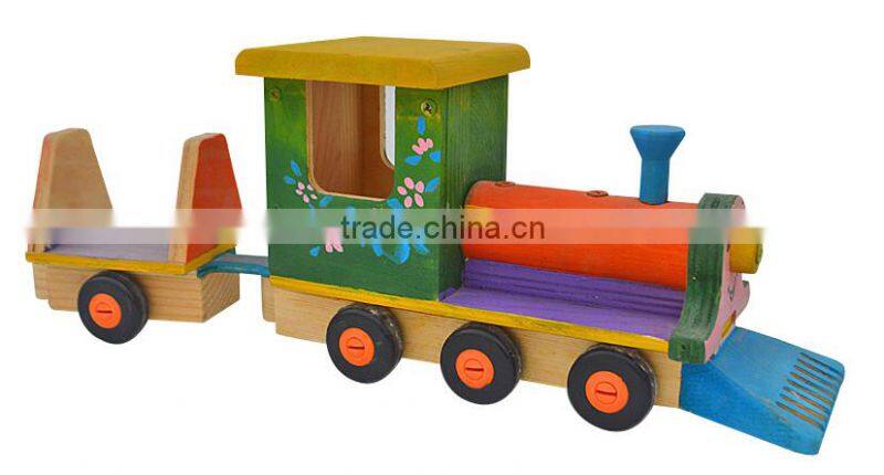 China Factory FSC&BSCI Christmas crafts DIY wooden gift toy