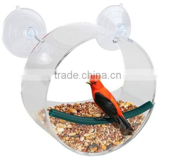 unique bird feeders of acrylic round bird feeders