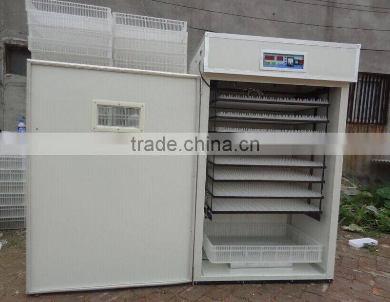 1408 pcs commercial egg incubator for sale egg incubator CE approved fully automatic chicken egg incubator